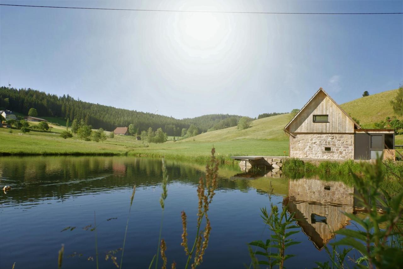 Ferienhaus Im Schwarzwald Am See "Backhaeusle" Villa Hornberg Buitenkant foto