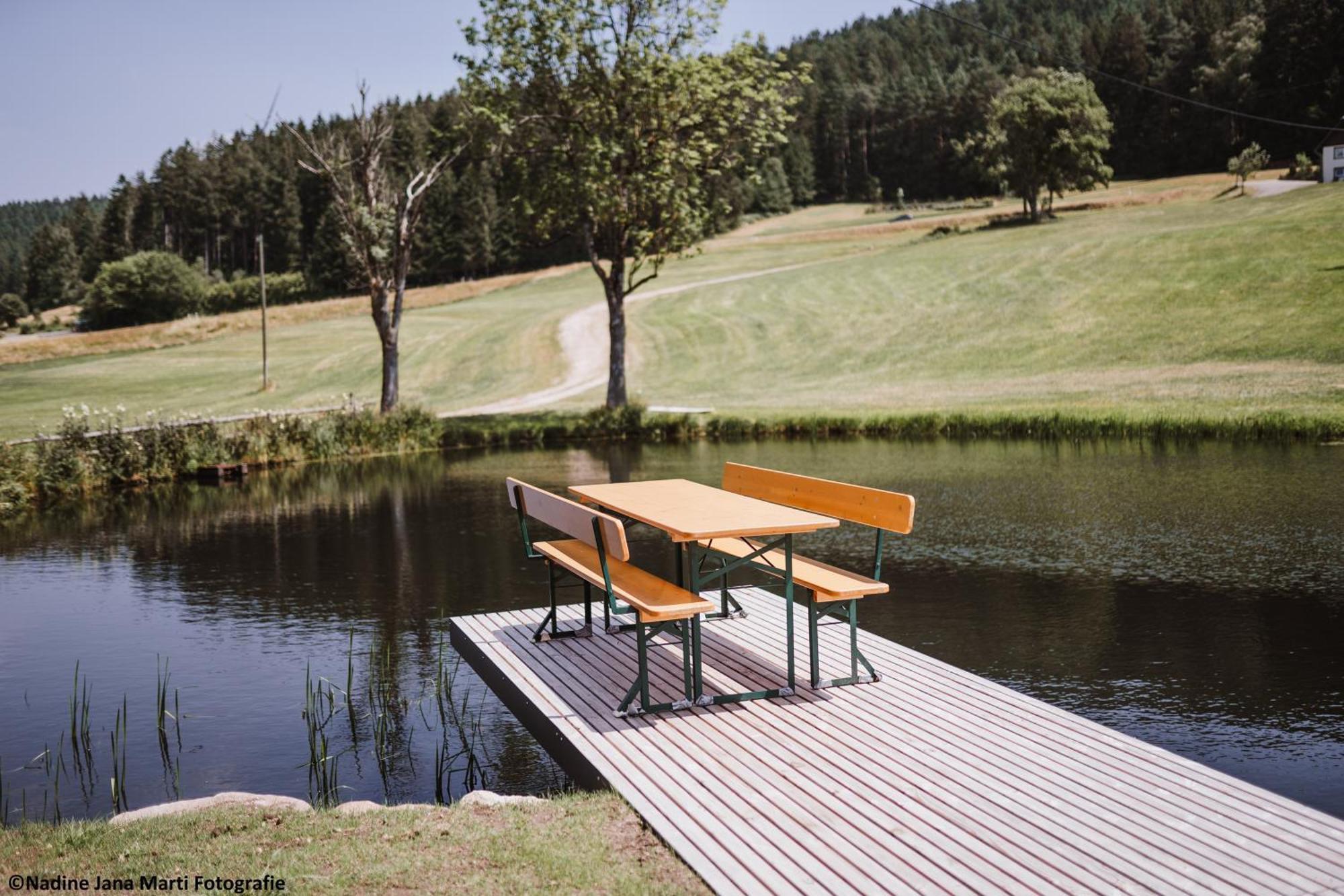 Ferienhaus Im Schwarzwald Am See "Backhaeusle" Villa Hornberg Buitenkant foto
