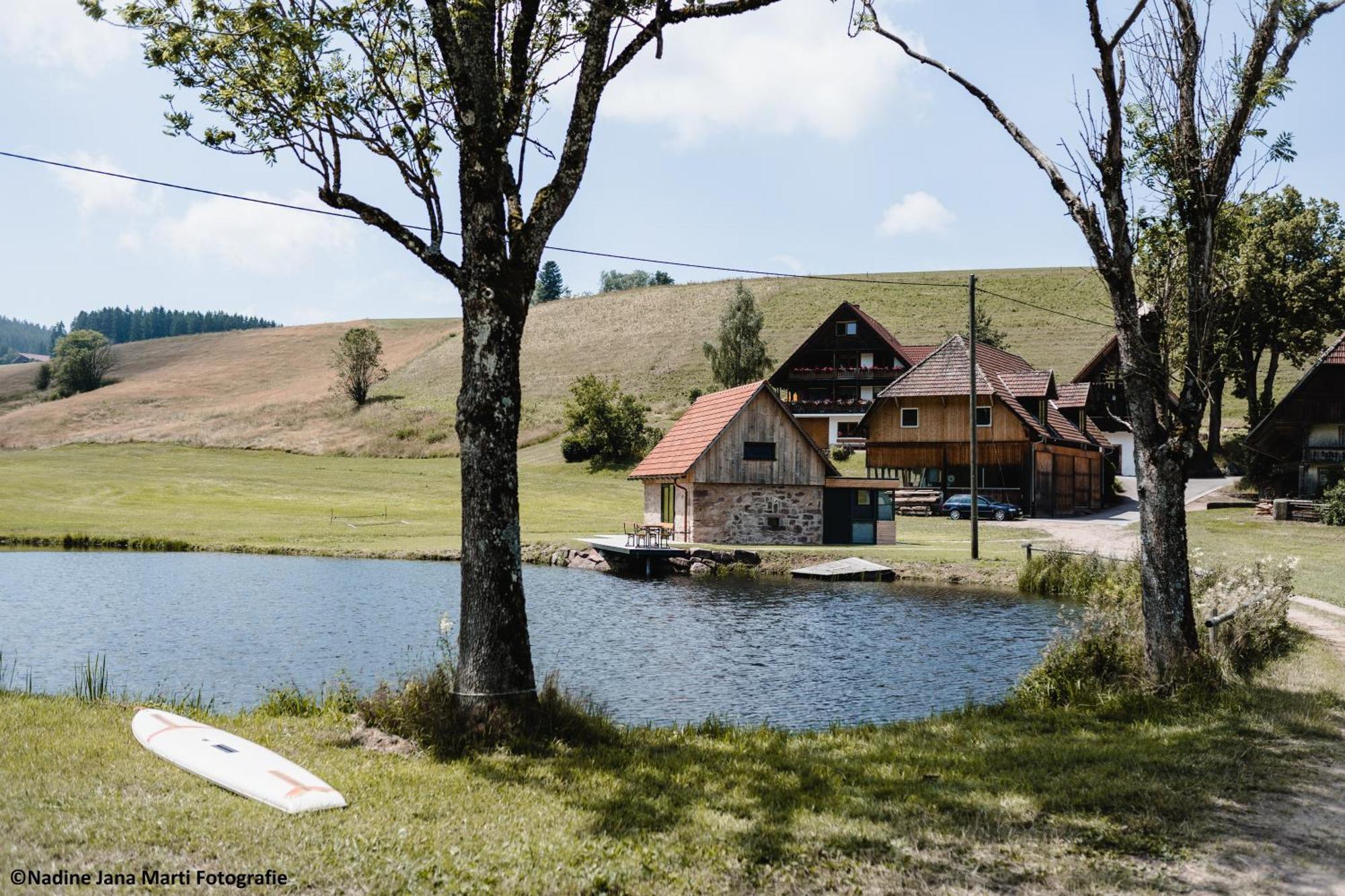 Ferienhaus Im Schwarzwald Am See "Backhaeusle" Villa Hornberg Buitenkant foto