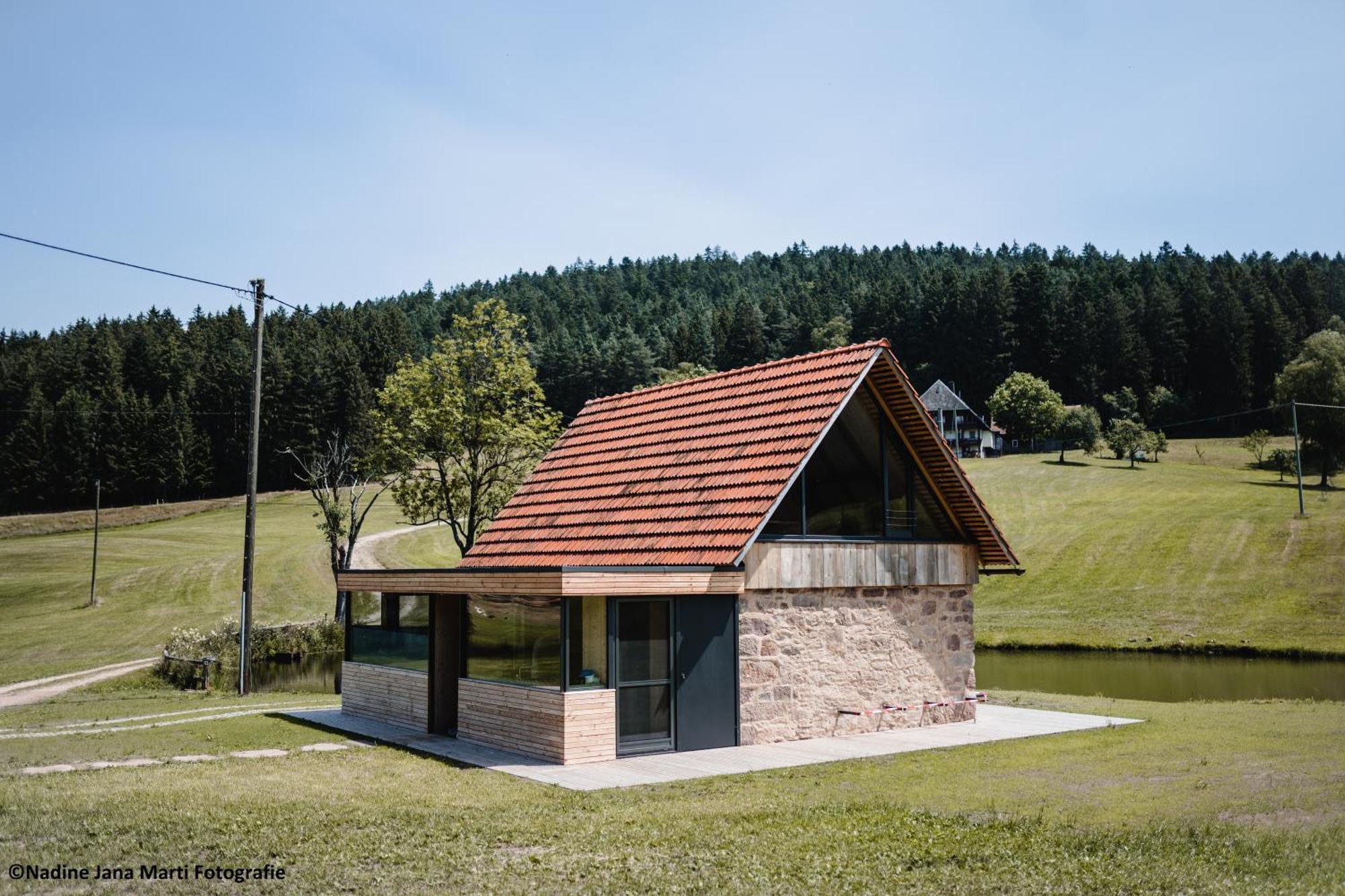 Ferienhaus Im Schwarzwald Am See "Backhaeusle" Villa Hornberg Buitenkant foto